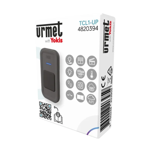 YOKIS TLC1-UP : La télécommande radio zigbee de la gamme UP permet de piloter vos récepteurs radio zigbee directement.